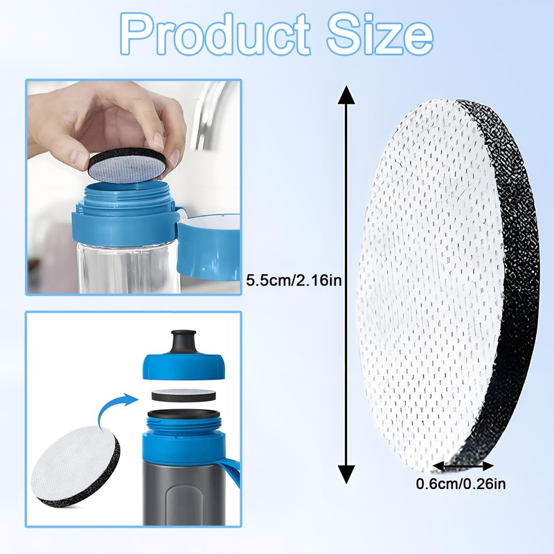 6 PCS Micro Disc Water Filter Discs for Brita Fill