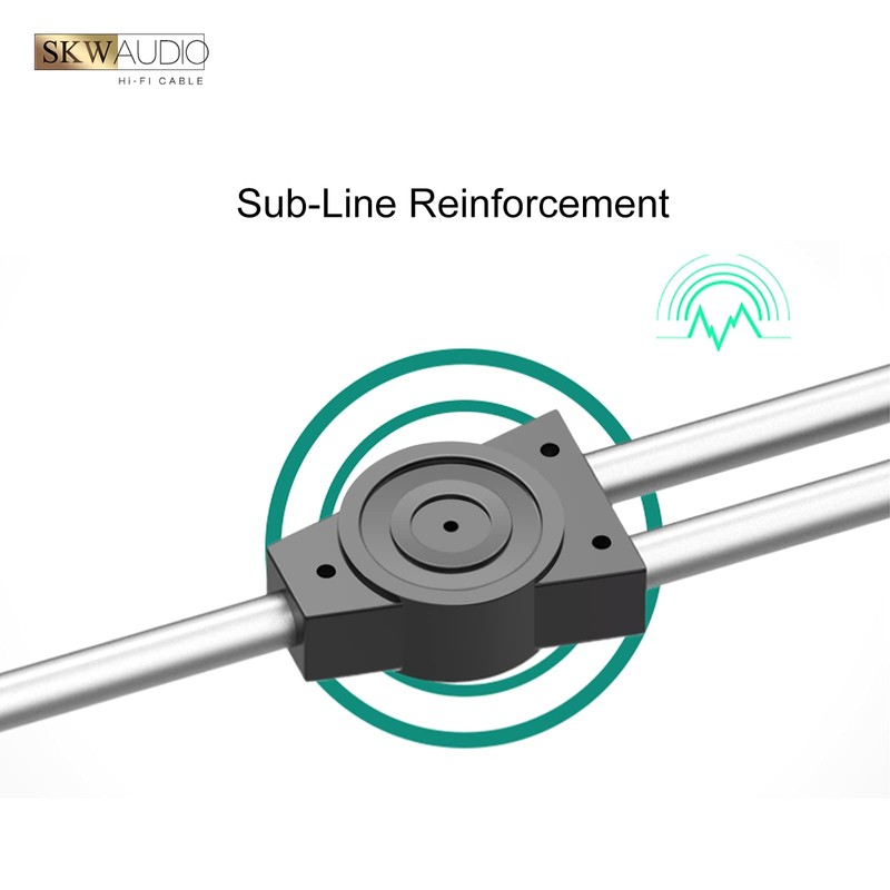 SKW Entry Level 3.5 mm Jack to 2 RCA Y