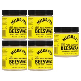 Murrays 100% Pure Beeswax 4 oz (5 pack)