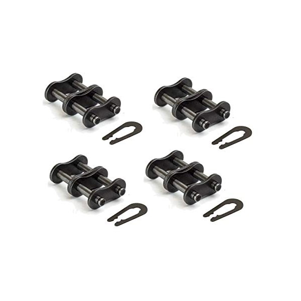 Jeremywell 35-2 Double Strand Roller Chain Connecting Link (4PCS)