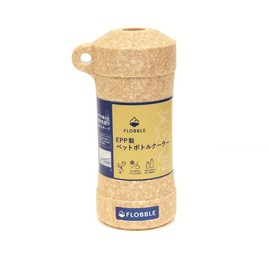 Ishiyama FLOBBLE PET Bottle Cooler, Cold Insulation, 11.8 - 23.6 fl oz (350 - 600 ml), Brown