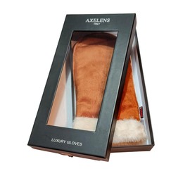 AXELENS Men's Winter Mittens, brown