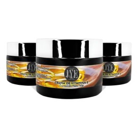 3 Frascos De Crema De Vitamina E Natural Jye 180 Gramos