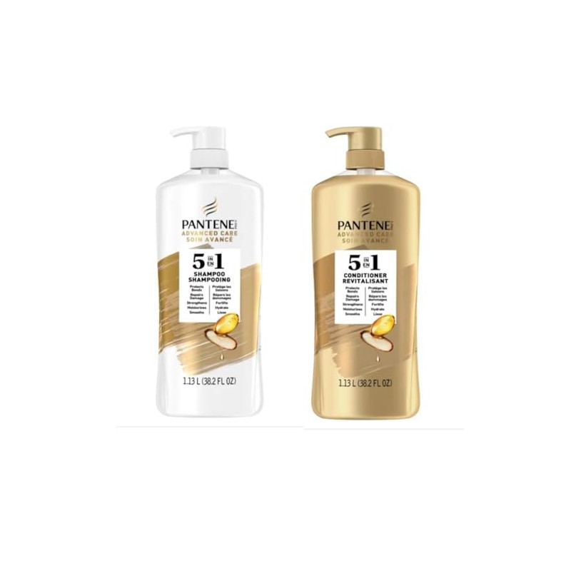 Pantene Advanced Care Shampoo and Conditioner 5 in 1 Moisture,