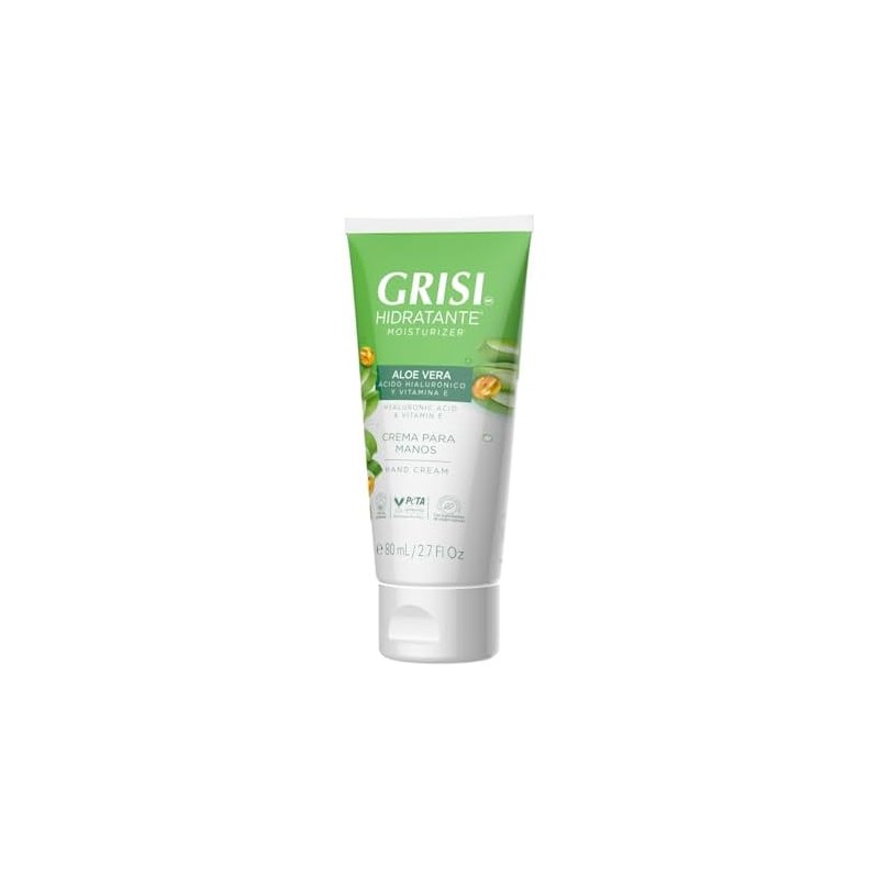 GRISI Crema para Manos con Aloe Vera y Ácido Hialurónico