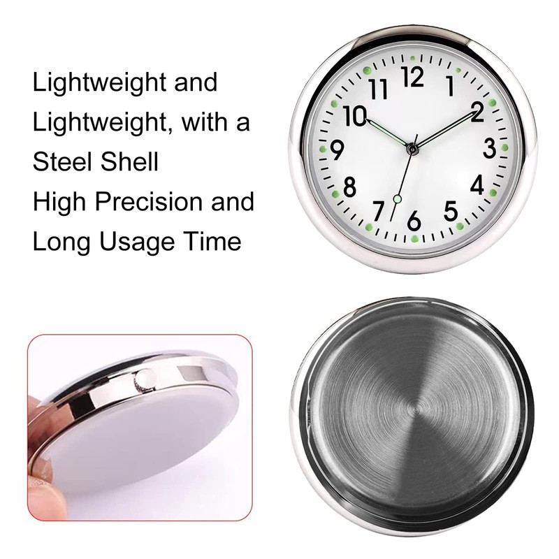 Dashboard Clock, Motorcycle Watches, Mini Vehicle Dashboard Clock, Mini Car