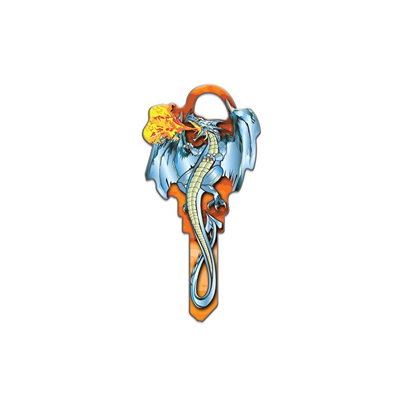 Lucky Line Key Shapes, Medieval DRAGON - House Key Blank,