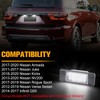 Gempro Led License Plate Light Tag Lamp Assembly Compatible with