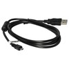 vhbw 5x USB-Kabel Datenkabel (Standard-USB Typ A auf Kamera) kompatibel