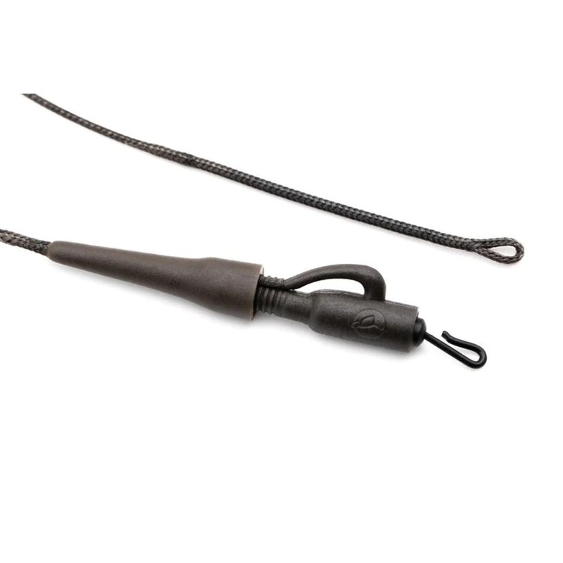 Korda Basix Lead Clip Leaders | Camo Green | 50cm