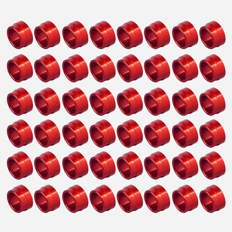 Unbranded Red Bolt Cover Kit For Harley M8 TWIN CAM
