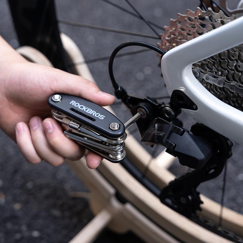 ROCKBROS Multi-Tool Bicycle Tool Set, 20-in-1 Bicycle Tool, Portable, Multi-functional,