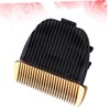 NOLITOY Professional Hair Razor with Teeth Ceramic Cutter Head for