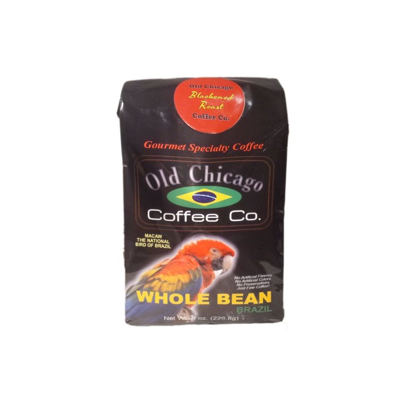 Brazilian Blackened - Old Chicago Dark Roast Coffee Beans From