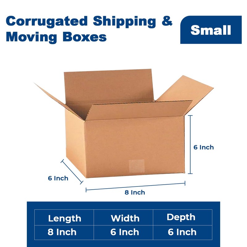 8x6x6""|| 203 x 152 x 152mm || AKAR Small Parcel