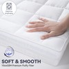 Aurour 4Inch Cot Mattress Topper, Quilted Soft Portable Pads for