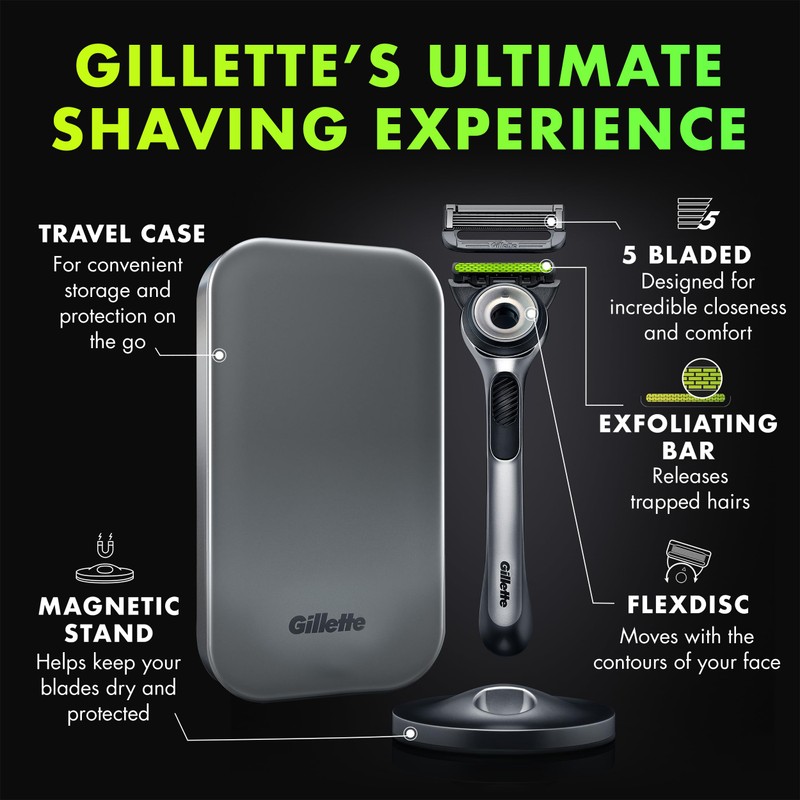 Gillette Gillette Labs with Exfoliating Bar by Gillette Mens Razor