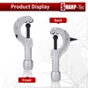 Sharp-tec 5-50mm Pipe Cutter, Adjustable Tube Cutter with Aluminum Alloy