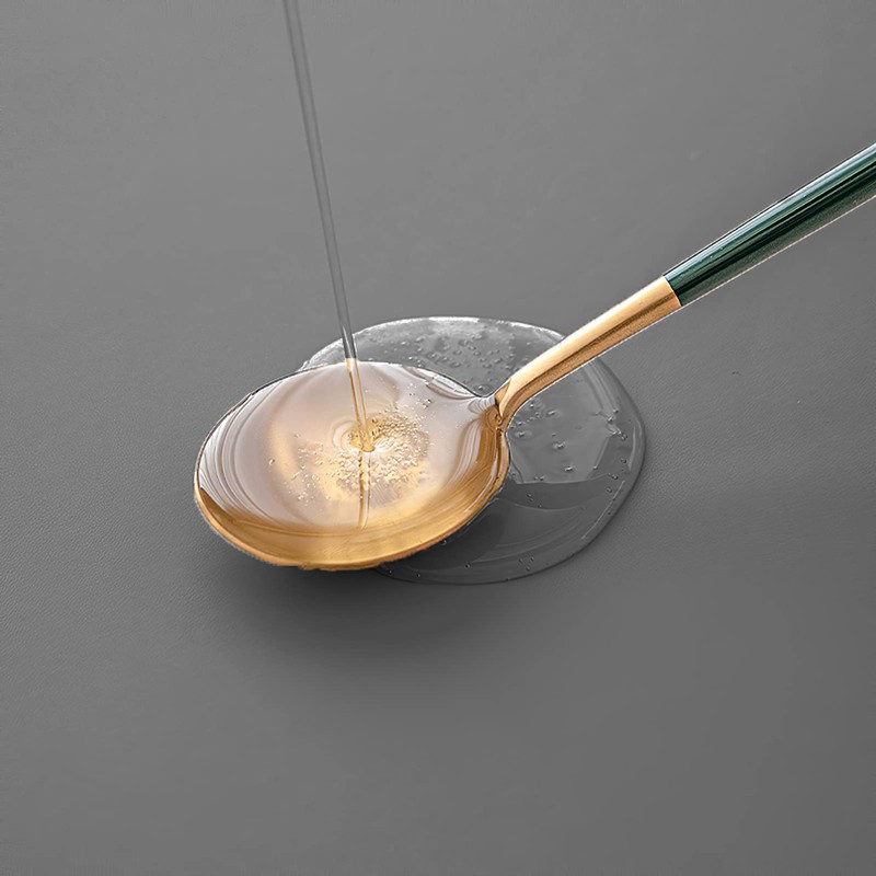 rismart Elastic Tablecloth PU Leather Rectangular Waterproof Oil Resistant Table