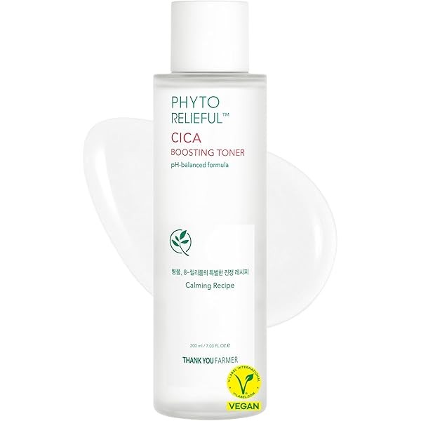 THANKYOU FARMER Phyto Relieful CICA PHA LHA Boosting Toner 7.03
