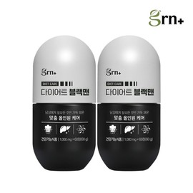 GRN 남성 올인원 간 건강 다이어트 블랙맨 1+1 30+30일분) GRN Men's All-in-One Gut Health Diet Black Man 1+1 (30+30 days supply)