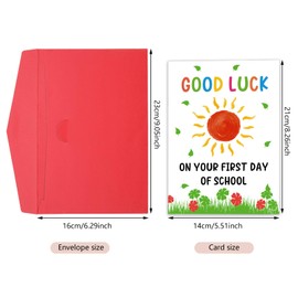 Back to School Cards, First Day of Kindergarten Preschool Sign for Girls Boys, Back to School Supplies for Kids Students, Schools Stuff for Teens Girls Boys, 1st Day of Schools Sign for Daughter Son