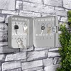 Xcase Metal Key Cabinet: Steel Key Cabinet for 20 Keys