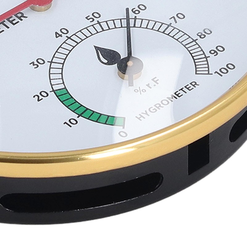 Sauna Thermo-Hygrometer, 2 in 1 Temperature Humidity Meter 10 To