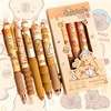 5PCS Capybar Erasable Gel Pen,Capybar Retractable Pens,C/apybar Pens,Erasable Pen,Gel Pe/n