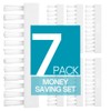 Aquatix Pro Pool Vacuum Head Replacement Brushes, 7pc, Nylon Bristles,