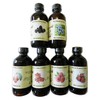 OliveNation Set of 6 Berry Extracts, Blueberry, Blackberry, Cherry, Cranberry, Raspberry, Strawberry - 6 x 4 oz bottles