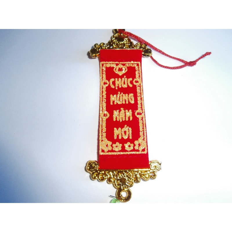 Vietnamese New Year Decorative Hanging Sign bảng treo tết (chúc