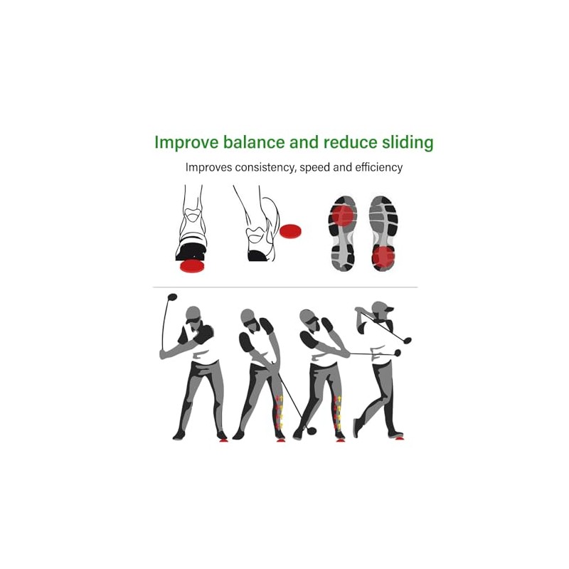 2Pcs Physical Strength Pad Force Plate, Rubber Force Pedal Increase