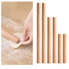 CTForest Pack of 6 Beech Wood Rolling Pin, Beech Wood
