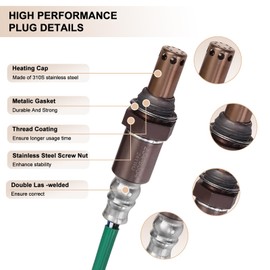 Oxygen Sensor Downstream 234-9304 O2 Sensor Fits for Toyota Avalon 2019-2021 Camry 2018-2020 2.5L, for Lexus ES300h 2019-2020 2.5L - O2 Sensors Replace 234-9304