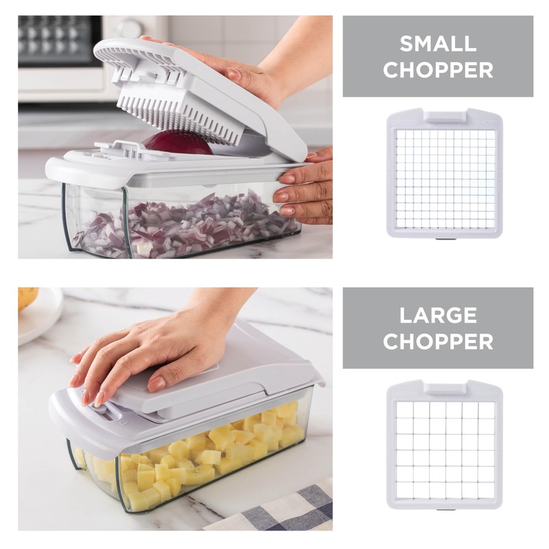 Cook with Color Vegetable Chopper - Multifunctional 11 in 1