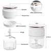 Electric Onion Cutter, 400 ml Onion Chopper, Multi Chopper Vegetable