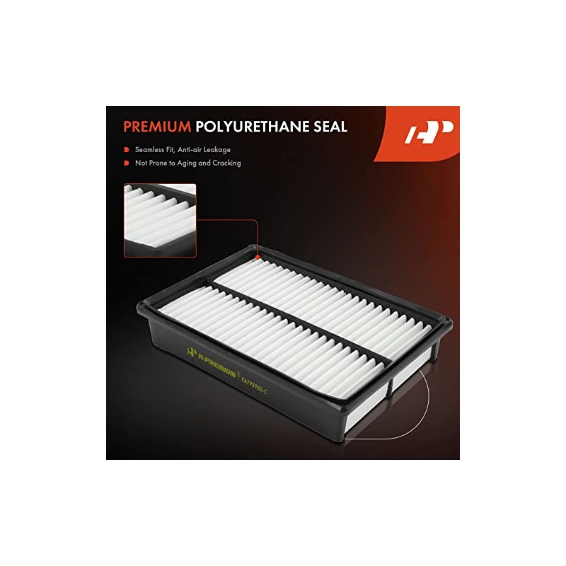 Filtro de aire de motor A-Premium compatible con Mazda 3