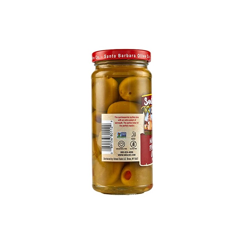 SANTA BARBARA OLIVE CO Santa Barbara 3Pk Martini Pimento Aceitunas