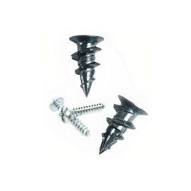 (Qty 240) #6 x 7/8” Wall Anchors and Screws Zinc Hollow Door Hollow Wall Anchors Self Drilling Drywall Anchors 6 Pack Screws and Anchors Kit