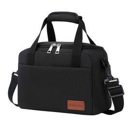 Riley Joy Lunch Bag Stylish Waterproof Lunch Bags for Women & Men Insulated Lunch Bag with Adjustable Strap Perfect for Office,School,Picnic,Camping,Travel