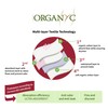 Organyc Organic Cotton Reusable Period Underwear, High Waist Panty, Ultra-Absorbent,
