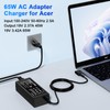 65W Laptop Charger for Acer Aspire 3 A315-24P-R7VH A314-(23P 36P)