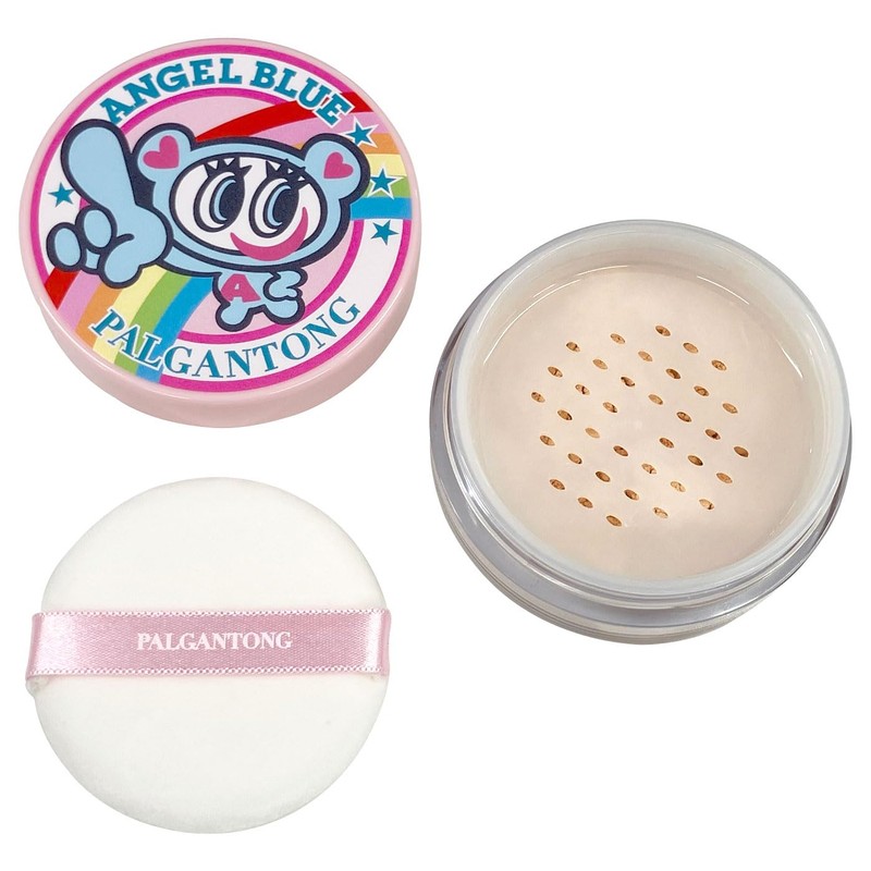 Parganton AB Fix Powder, Poabler Beige, Angel Blue, Nakamura Collaboration