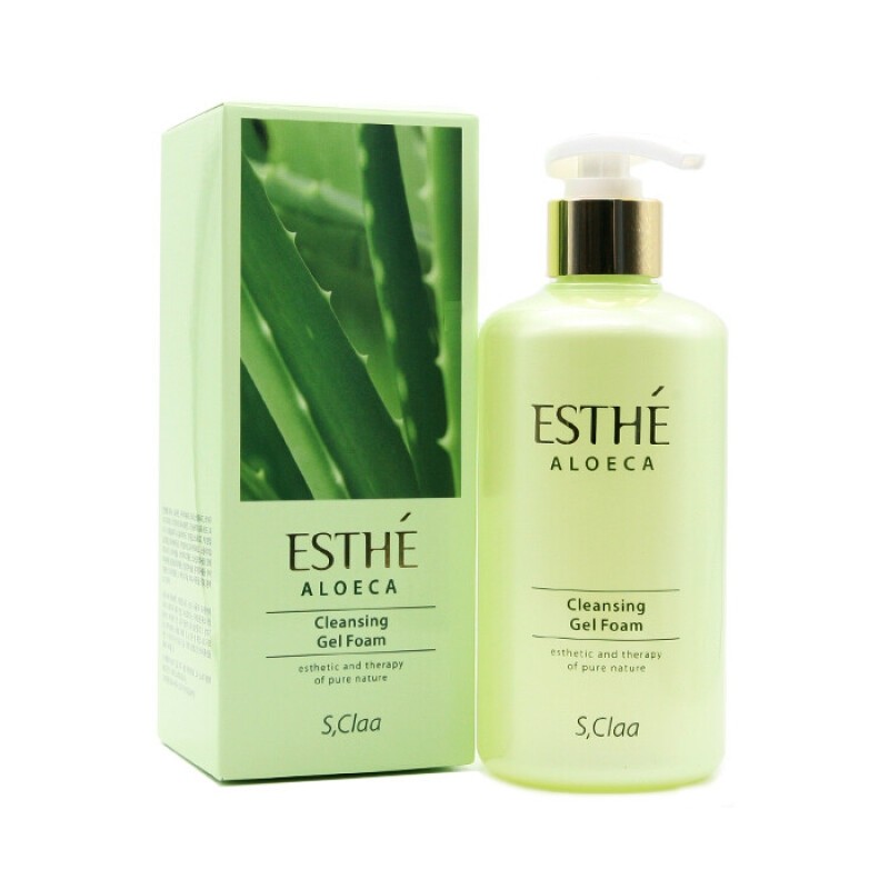 Enprani Este Aloe Cleansing Gel Foam 300ml / 엔프라니 에스테