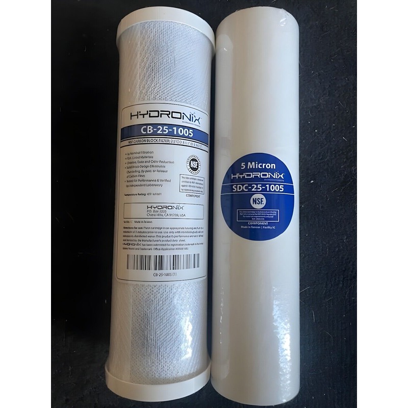 Hydronix RAINSOFT ULTREFINER UF50 UF50T UF50N 50 GPD FILTER PACK