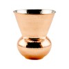 Old Dutch Hammered Solid Copper Hourglass Cooler, 31/4 qt., Copper