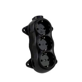 Surface-mounted vintage socket light switch round retro switch double-throw switch series switch