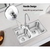 Tomario Kitchen Sink Strainer Plug Stainless Steel Thicken Hole Diameter