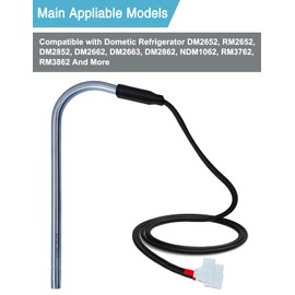 EXCELFU 3850644422 Heating Element for Dometic Refrigerator (120V/325W), Replacement Parts for Dometic DM2652 RM2652 DM2662 DM2663 DM2852 DM2862 NDM1062